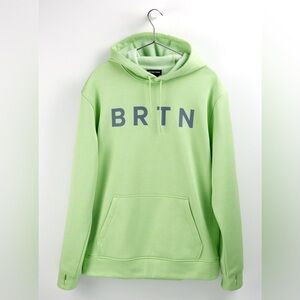 Burton Green Technical Pullover Sweatshirt Hoodie